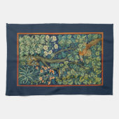 TEE-TOWEL: WILLIAM MORRIS : DER PHEASANT GESCHIRRTUCH (Horizontal)