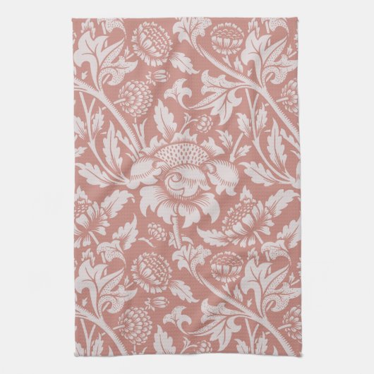 TEE-TOWEL: WILLIAM MORRIS : FLORALISCHES DESIGN GESCHIRRTUCH (Vertikal)