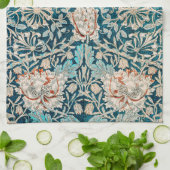 TEE-TOWEL: WILLIAM MORRIS: HONEYSUCKLE GESCHIRRTUCH (Gefaltet)