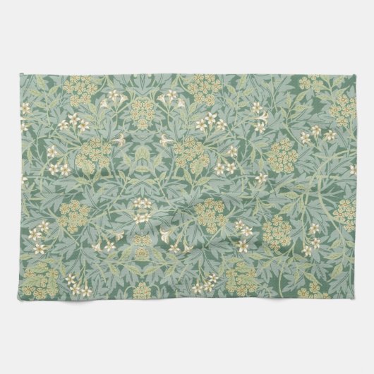 TEE-TOWEL: WILLIAM MORRIS:JASMINE GESCHIRRTUCH (Horizontal)