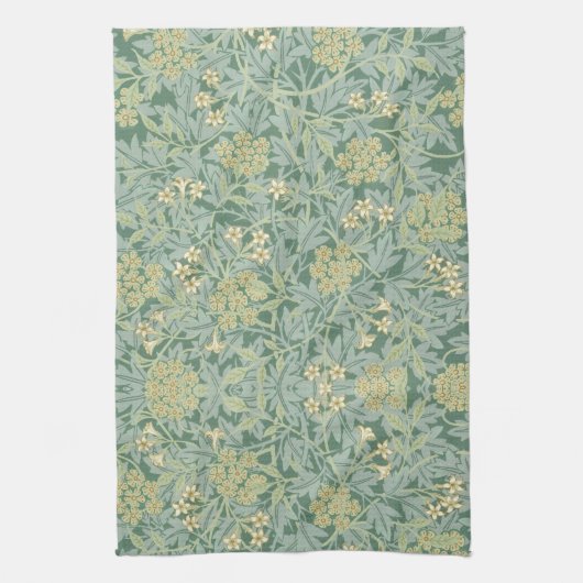 TEE-TOWEL: WILLIAM MORRIS:JASMINE GESCHIRRTUCH (Vertikal)