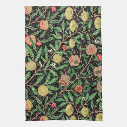 TEE-TOWEL: WILLIAM MORRIS : JASMINE GESCHIRRTUCH (Vertikal)
