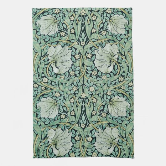 TEE-TOWEL: WILLIAM MORRIS : PIMPERNEL GESCHIRRTUCH (Vertikal)
