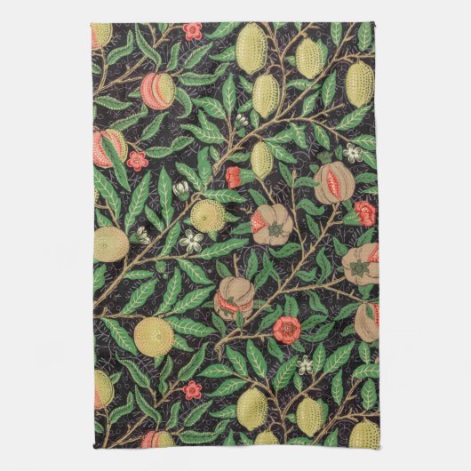 TEE-TOWEL: WILLIAM MORRIS : POMEGRANAT GESCHIRRTUCH (Vertikal)