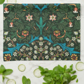 TEE-TOWEL: WILLIAM MORRIS : TULIPS GESCHIRRTUCH (Gefaltet)