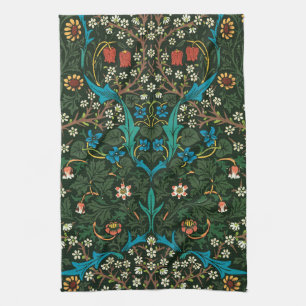 TEE-TOWEL: WILLIAM MORRIS : TULIPS GESCHIRRTUCH