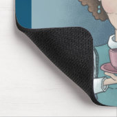 Tee trinken Mousepad (Ecke)