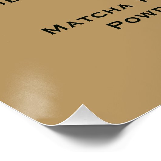 Tee-Trinker-Handbuch Poster (Ecke)
