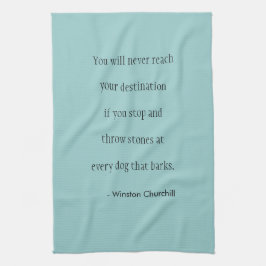 Tee-Tuch - Augen auf dem Preis Handtuch