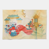 Tee-Tuch Chinatowns San Francisco Geschirrtuch (Horizontal)