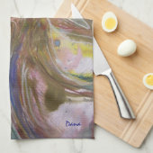 Tee-Tuch Handtuch (Viertel Falte)