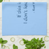 Tee-Tuch - Vonnegut dieses ist nett Handtuch (Gefaltet)