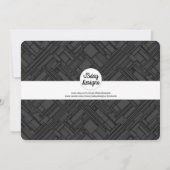 Tee/Tween Graffiti Wall Birthday Boy Party Einladung (Rückseite)