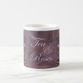 Tee u. Rosen-Kunst-Tasse Kaffeetasse (Mittel)