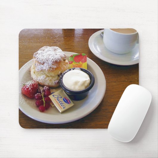 Tee u. Scones Mousepad (Mit Mouse)