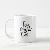 Tee und Bibel-Zeit-Tasse Kaffeetasse (Links)