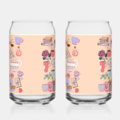 Tee und Bücher Dosenglas (Links)