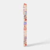Tee und Bücher iPhone 15 Hülle (Linke Seite)