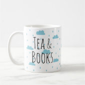 Tee und Bücher Kaffeetasse (Links)