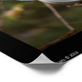 Tee und Bücherposter Poster (Ecke)