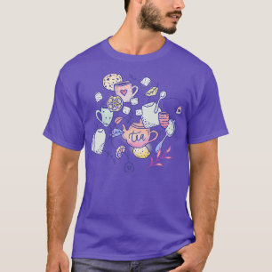 Tee und Cookies Doodle Art