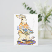 Tee und Cookies sind auf Postkarte (Stehend Vorderseite)