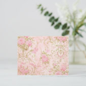 Tee und Crumpets Postkarte (Stehend Vorderseite)