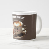 Tee und Kaffee Rituale Jumbo-Tasse (Vorderseite Rechts)