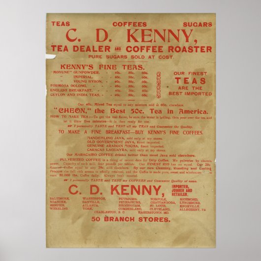 Tee- und Kaffeepause 1943 Poster (Vorne)