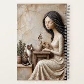 Tee- und Katzenjournal Das stille Studio Notizblock (Rückseite)