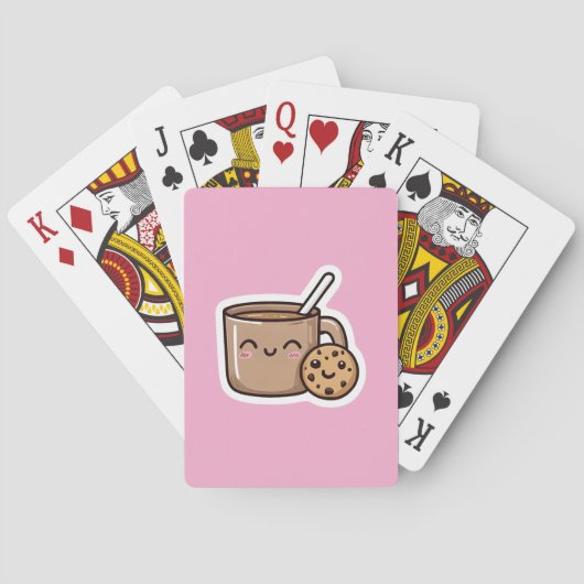 Tee und Keks Spielkarten (Rückseite)