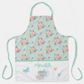 Tee und Kuchen Personalisiert Schürze (Vorderseite)