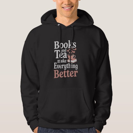 Tee und Literatur Gemütliche Lesekochen Bookworm T (Vorderseite)