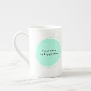 Tee und Male 1 China Tasse