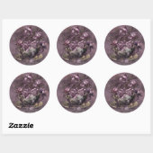 Tee und Rose Art Sticker (Blatt)
