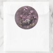 Tee und Rose Art Sticker (Tasche)