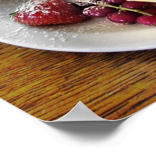 Tee und Scones Print oder Poster (Ecke)