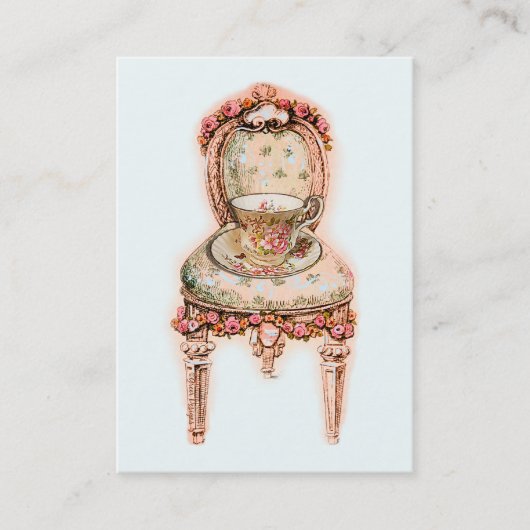 Tee und Symphonie Visitenkarte (Vorderseite)