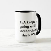 Tee und Wein Tasse (VorderseiteRechts)