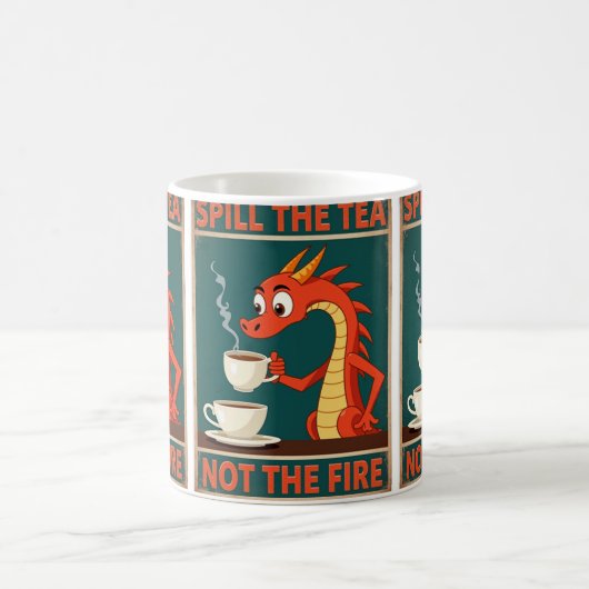 Tee verschütten kaffeetasse (Mittel)