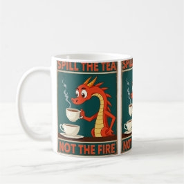 Tee verschütten kaffeetasse