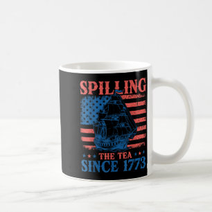 Tee verschütten seit 1773 Geschichtslehrer 4. Kaffeetasse