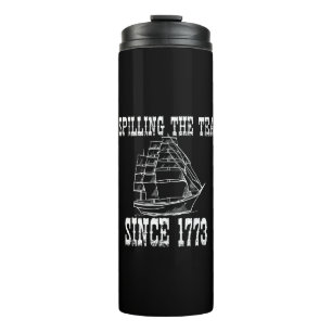 Tee Verschütten Seit 1773 Juli Geschichtslehrer  Thermosbecher
