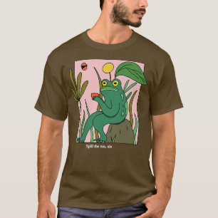 Tee verschütten, sisFunny Sassy FrogKernmesse