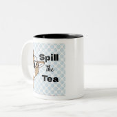 Tee verschütten zweifarbige tasse (Vorderseite Links)