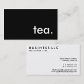 Tee Visitenkarte (Vorne/Hinten)