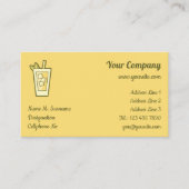 Tee-Visitenkarte Visitenkarte (Vorderseite)