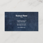 Tee-Visitenkarten Visitenkarte (Rückseite)