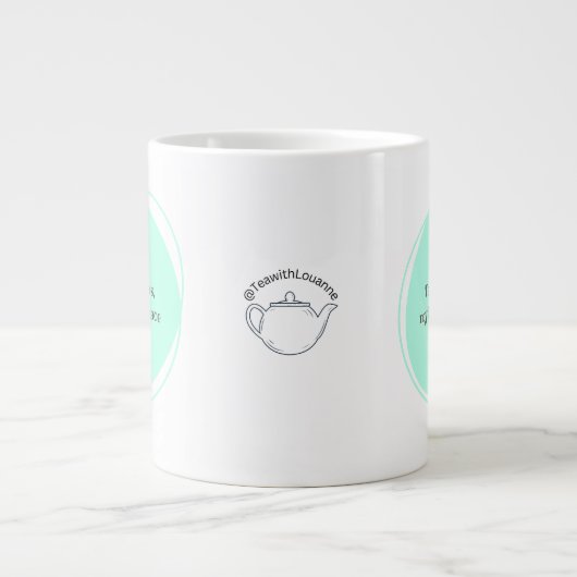 Tee & Waage 1 Tasse (Vorderseite)