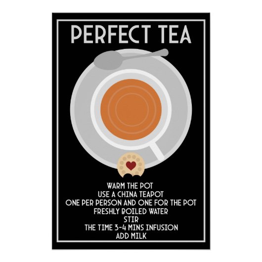 Tee Wall Art Poster Print (Vorderseite)